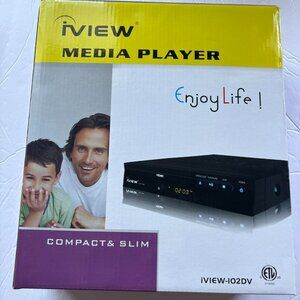 Preowned iView Compact & Slim DVD Media Player
